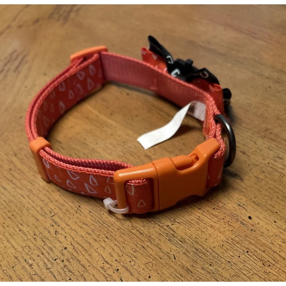 Jack O Lantern Candy Corn Dog‎ Collar adjustable Halloween New